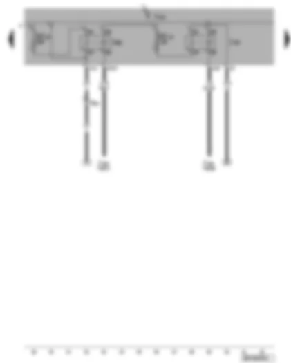 Wiring Diagram  VW CRAFTER 2006 - Terminal 50 voltage supply relay - engine component current supply relay