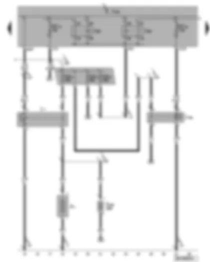 Wiring Diagram  VW CRAFTER 2007 - Second battery - battery isolation relay - fuses S245 - SA3 - SA4 - SA5 - SC13 - SC18