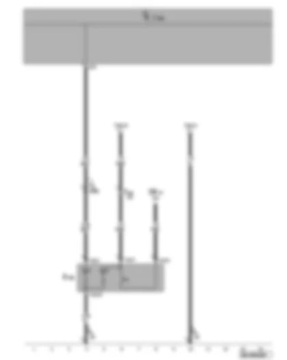 Wiring Diagram  VW CRAFTER 2011 - Load area illumination switch - load area illumination coupling point