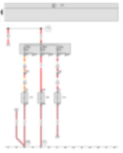 Wiring Diagram  VW CRAFTER 2014 - 12 V socket 2 - 12 V socket 3 - 12 V socket 4