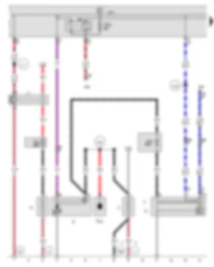 Wiring Diagram  VW CRAFTER 2008 - Battery - Alternator - Onboard supply control unit