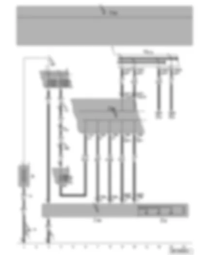 Wiring Diagram  VW CRAFTER 2011 - Auxiliary heater element - fuses