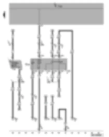 Wiring Diagram  VW CRAFTER 2009 - Tilting mechanism button - tipping mechanism relay - fuse SD8
