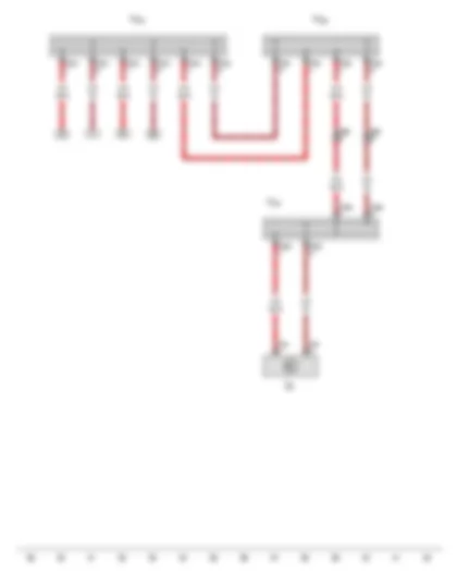 Wiring Diagram  VW CRAFTER 2013 - Wiring junction 3 for bus systems - Wiring junction 2 for bus systems - Wiring junction 4 for bus systems