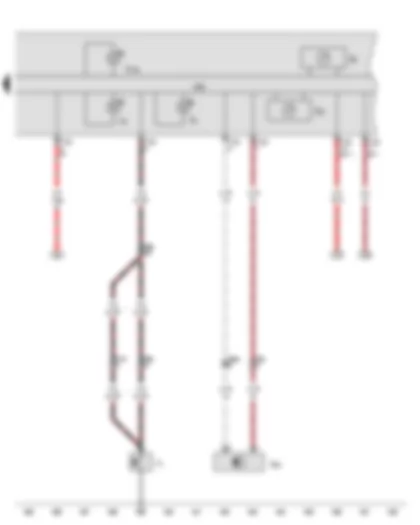 Wiring Diagram  VW CRAFTER 2015 - Oil pressure switch - Rev. counter - Speedometer - Speedometer sender - Control unit in dash panel insert