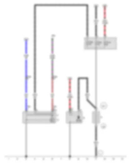 Wiring Diagram  VW CROSS FOX 2014 - Battery - Starter - Alternator - Voltage regulator