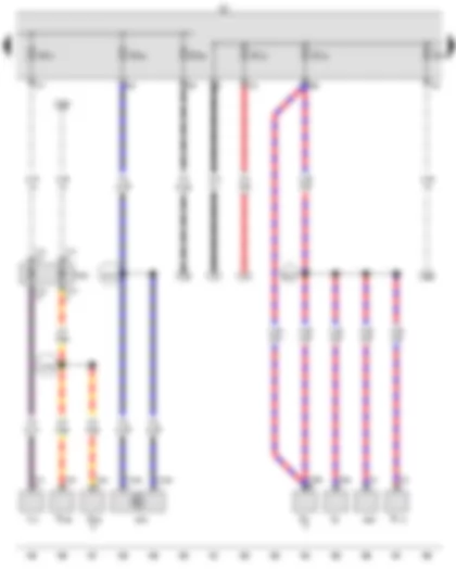 Wiring Diagram  VW E-GOLF 2015 - Fuse holder C