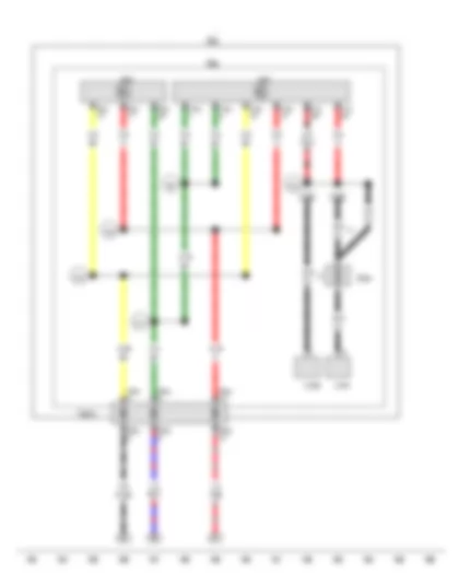 Wiring Diagram  VW E-GOLF 2015 - High-voltage system fuse 1