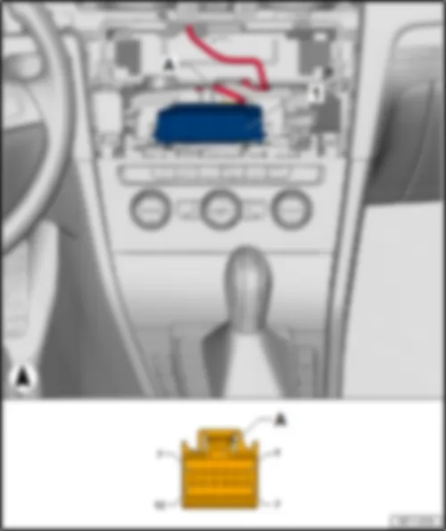VW E-GOLF 2016 Engine sound generator control unit J943