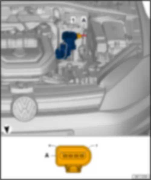VW E-GOLF 2015 Wiper motor control unit J400