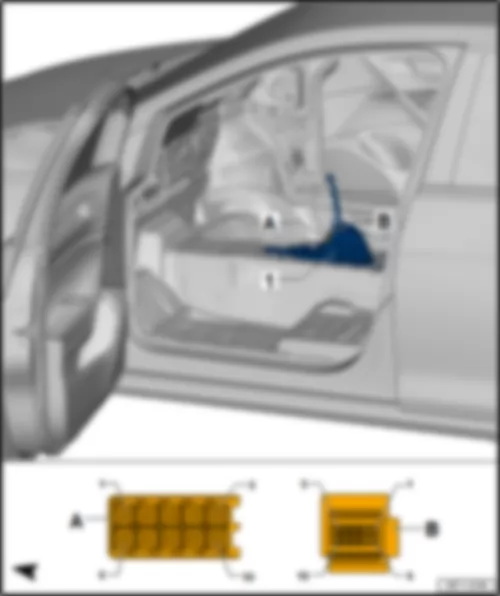 VW E-GOLF 2015 Selector lever E313