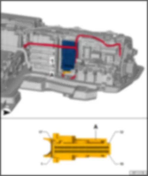 VW E-GOLF 2015 Battery regulation control unit J840