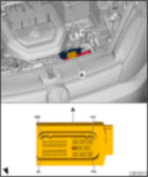 VW E-GOLF 2015 Thermal management control unit J1024