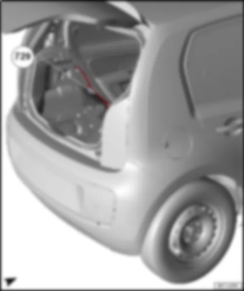 VW E-UP 2015 Overview of earth points