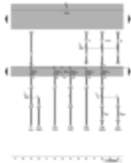 Wiring Diagram  VW EOS 2006 - Fuses SC7 - SC8 - SC10 - SC11 - SC12