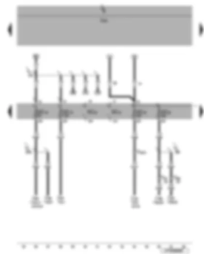 Wiring Diagram  VW EOS 2006 - Fuses SC18 - SC19 - SC20 - SC21 - SC22 - SC23