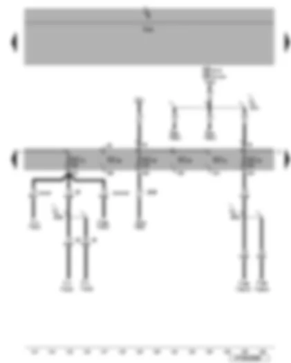 Wiring Diagram  VW EOS 2006 - Fuses SC27 - SC28 - SC29 - SC30 - SC31 - SC32