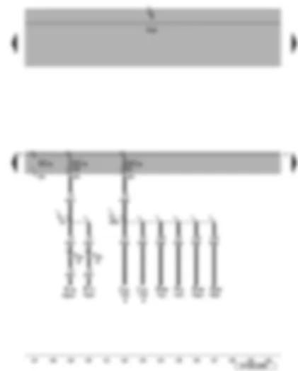 Wiring Diagram  VW EOS 2006 - Fuses SC33 - SC34 - SC35