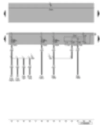 Wiring Diagram  VW EOS 2006 - Fuses SB8 - SB9 and SB10