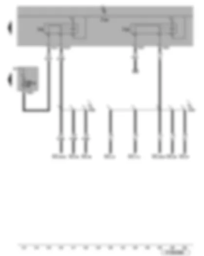 Wiring Diagram  VW EOS 2006 - Fuses SB30