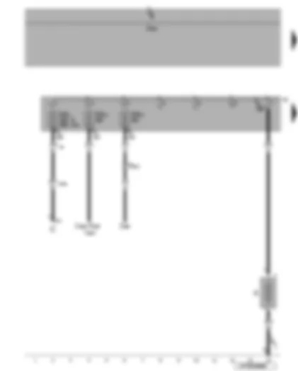 Wiring Diagram  VW EOS 2006 - Battery - fuses SA1 - SA2 - and SA3