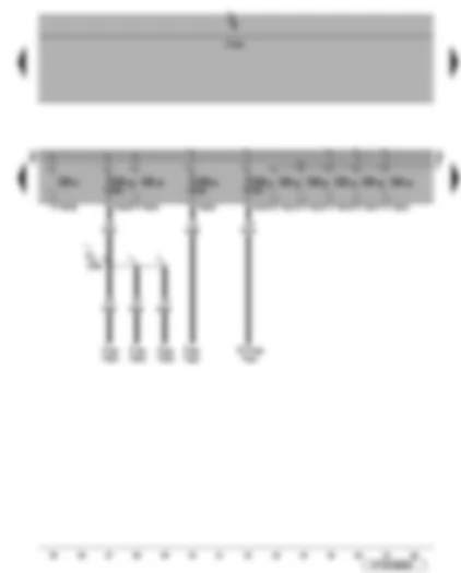 Wiring Diagram  VW EOS 2006 - Fuses SB28 - SB30 and SB31