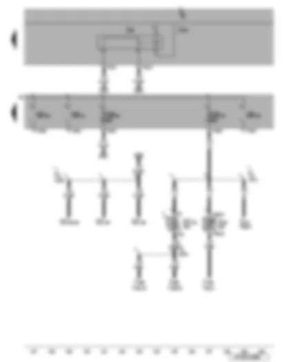 Wiring Diagram  VW EOS 2006 - Fuses SB52 and SB53