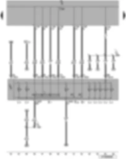 Wiring Diagram  VW EOS 2007 - Light switch - fog light switch - rear fog light switch