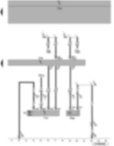 Wiring Diagram  VW EOS 2007 - Climatronic control unit - fresh air blower control unit - compressor regulating valve - air conditioning system compressor regulating valve - fresh air blower