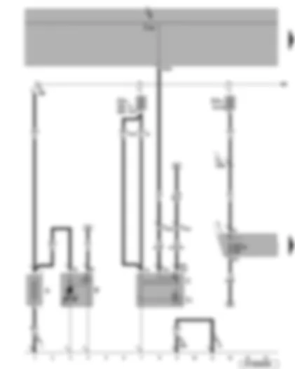 Wiring Diagram  VW EOS 2007 - Battery - alternator - starter - fuses