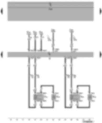 Wiring Diagram  VW EOS 2007 - Radio - front loudspeakers