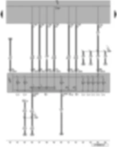 Wiring Diagram  VW EOS 2009 - Light switch - fog light switch - rear fog light switch