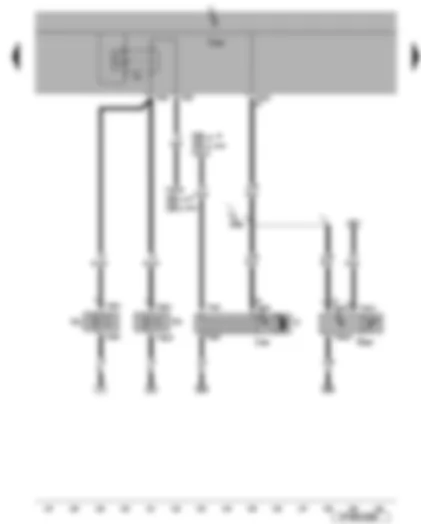 Wiring Diagram  VW EOS 2009 - Dual tone horn relay - treble horn - bass horn - rain and light sensor - wiper motor