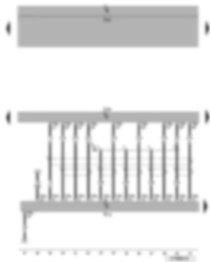 Электросхемa  VW EOS 2009 - Блок управления с дисплеем радионавигационной системы - TV-тюнер
