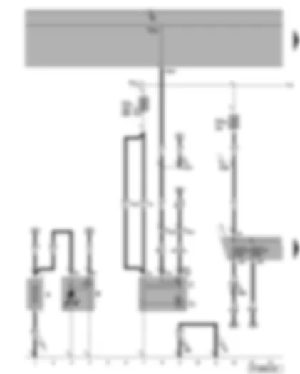 Wiring Diagram  VW EOS 2009 - Starter - battery - alternator - fuses