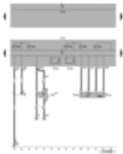 Wiring Diagram  VW EOS 2009 - Mechatronics for dual clutch gearbox - hydraulic pressure sender - gearbox input speed sender - solenoid valves - clutch temperature sender