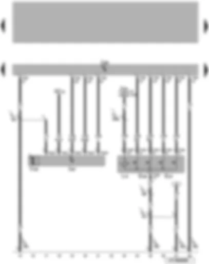 Wiring Diagram  VW EOS 1985 - Convertible roof actuation switch and sunroof - convertible roof actuation switch - power latching control unit - power latching motor