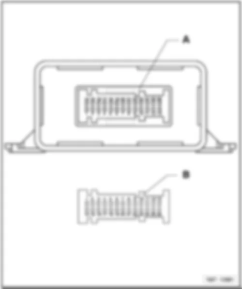 VW EOS 2015 Блок управления системы адаптивного освещения и корректора фар J745