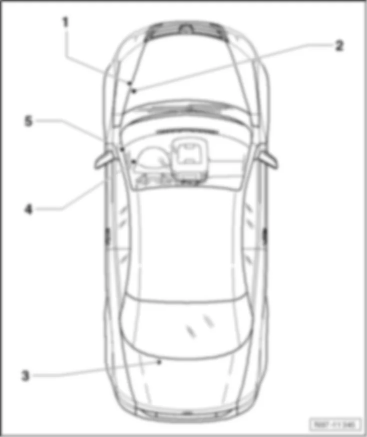 VW EOS 2015 Обзор предохранителей