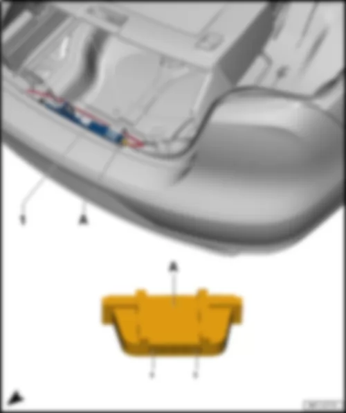 VW EOS 2015 Блок управления доводчика двери J657