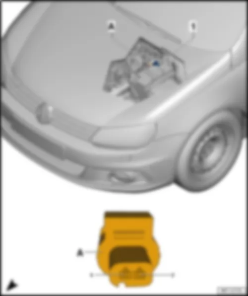 VW EOS 2014 Battery monitor control unit J367