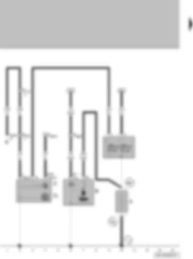 Wiring Diagram  VW FOX 2006 - Battery - starter - alternator - voltage regulator