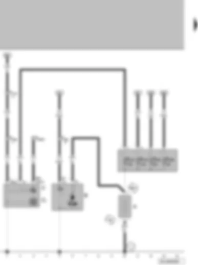 Wiring Diagram  VW FOX 2006 - Battery - starter - alternator - voltage regulator