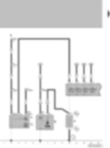 Wiring Diagram  VW FOX 2006 - Battery - starter - alternator - voltage regulator
