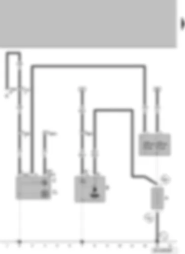 Wiring Diagram  VW FOX 2006 - Battery - starter - alternator - voltage regulator