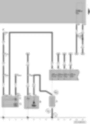 Wiring Diagram  VW FOX 2009 - Battery - starter - alternator - voltage regulator