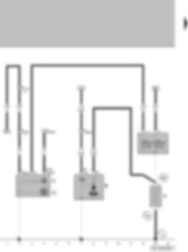 Wiring Diagram  VW FOX 2006 - Battery - starter - alternator - voltage regulator