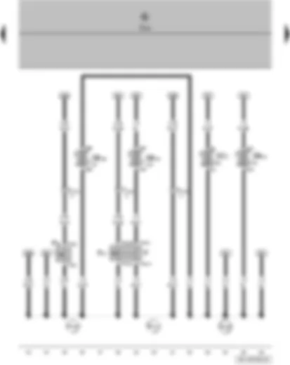 Wiring Diagram  VW FOX 2013 - Brake light switch - clutch pedal switch - brake pedal switch - onboard supply control unit