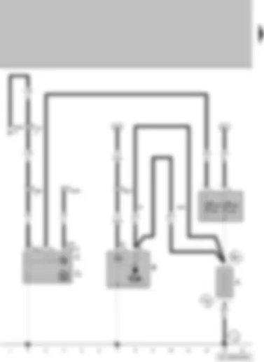 Wiring Diagram  VW FOX 2009 - Battery - starter - alternator - voltage regulator
