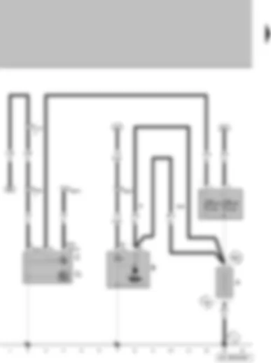 Wiring Diagram  VW FOX 2009 - Battery - starter - alternator - voltage regulator